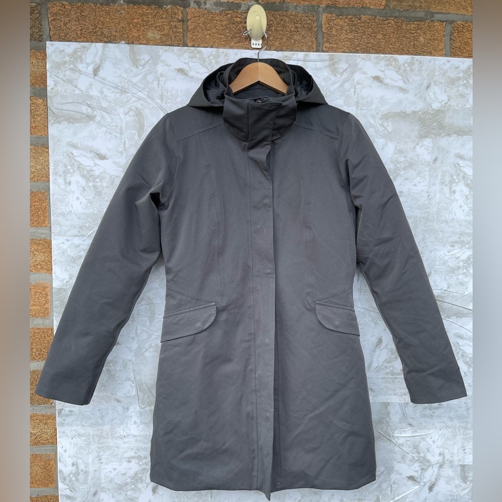 Patagonia Gray Trench Coat